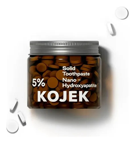 KOJEK Comprimés de dentifrice à 5 % d'hydroxyapatite