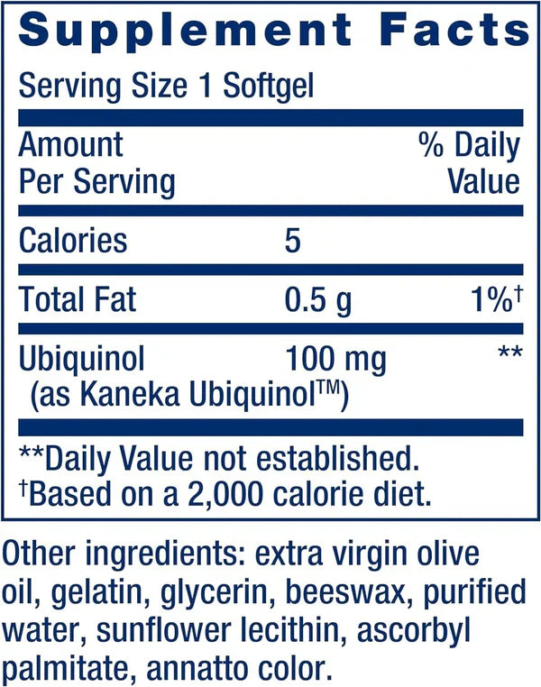 Complément Ubiquinol, Soutien Cardiaque