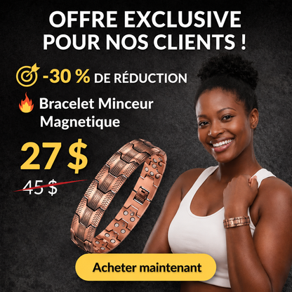 Bracelet de thérapie magnétique