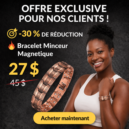 Bracelet de thérapie magnétique