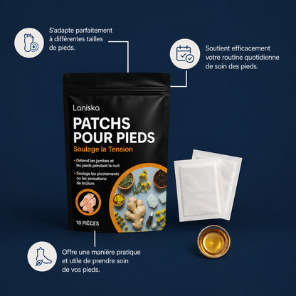 Patchs détox pour les pieds