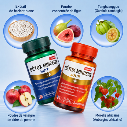 Pack détox minceur Jour et Nuit