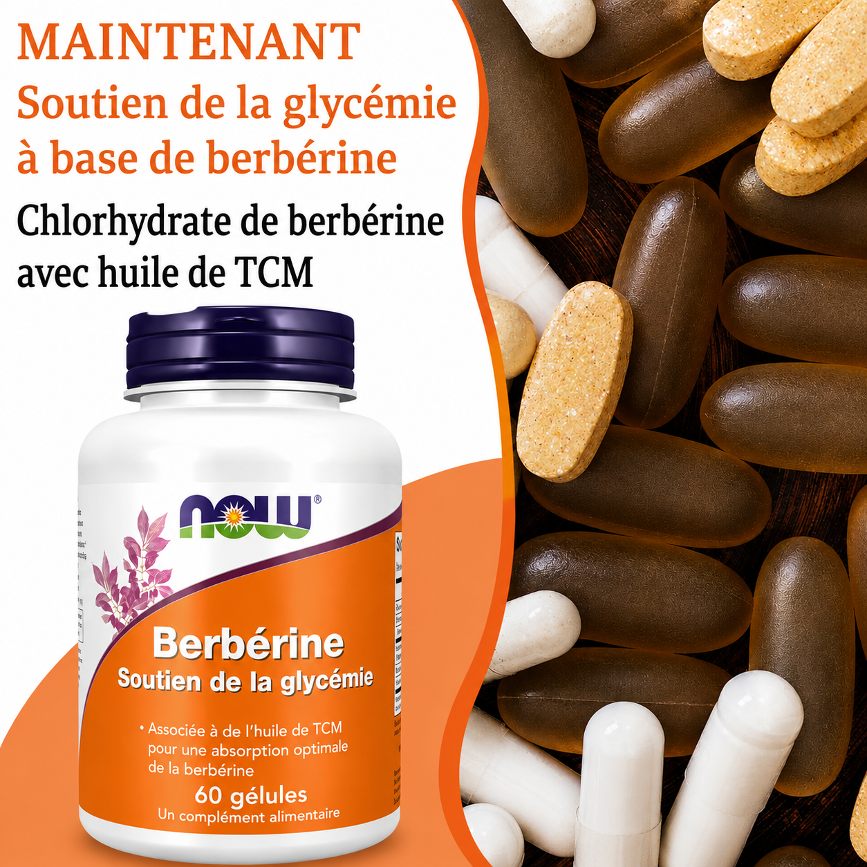 Berberine Glucose Support-Complément à base de berbérine pour soutenir le métabolisme du glucose