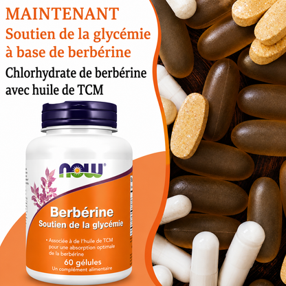 Berberine Glucose Support-Complément à base de berbérine pour soutenir le métabolisme du glucose