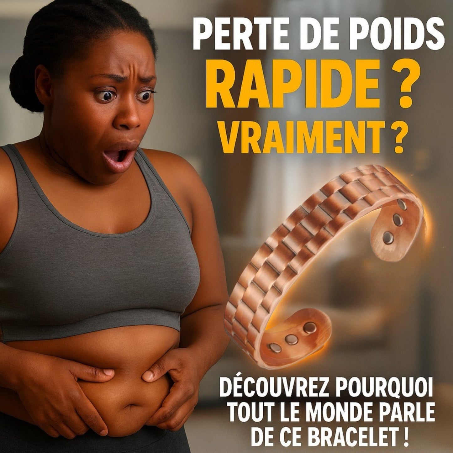 Bracelet de thérapie magnétique