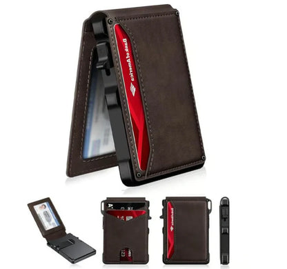 Portefeuille Homme Compact avec Protection RFID