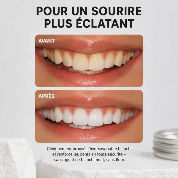 KOJEK Comprimés de dentifrice à 5 % d'hydroxyapatite