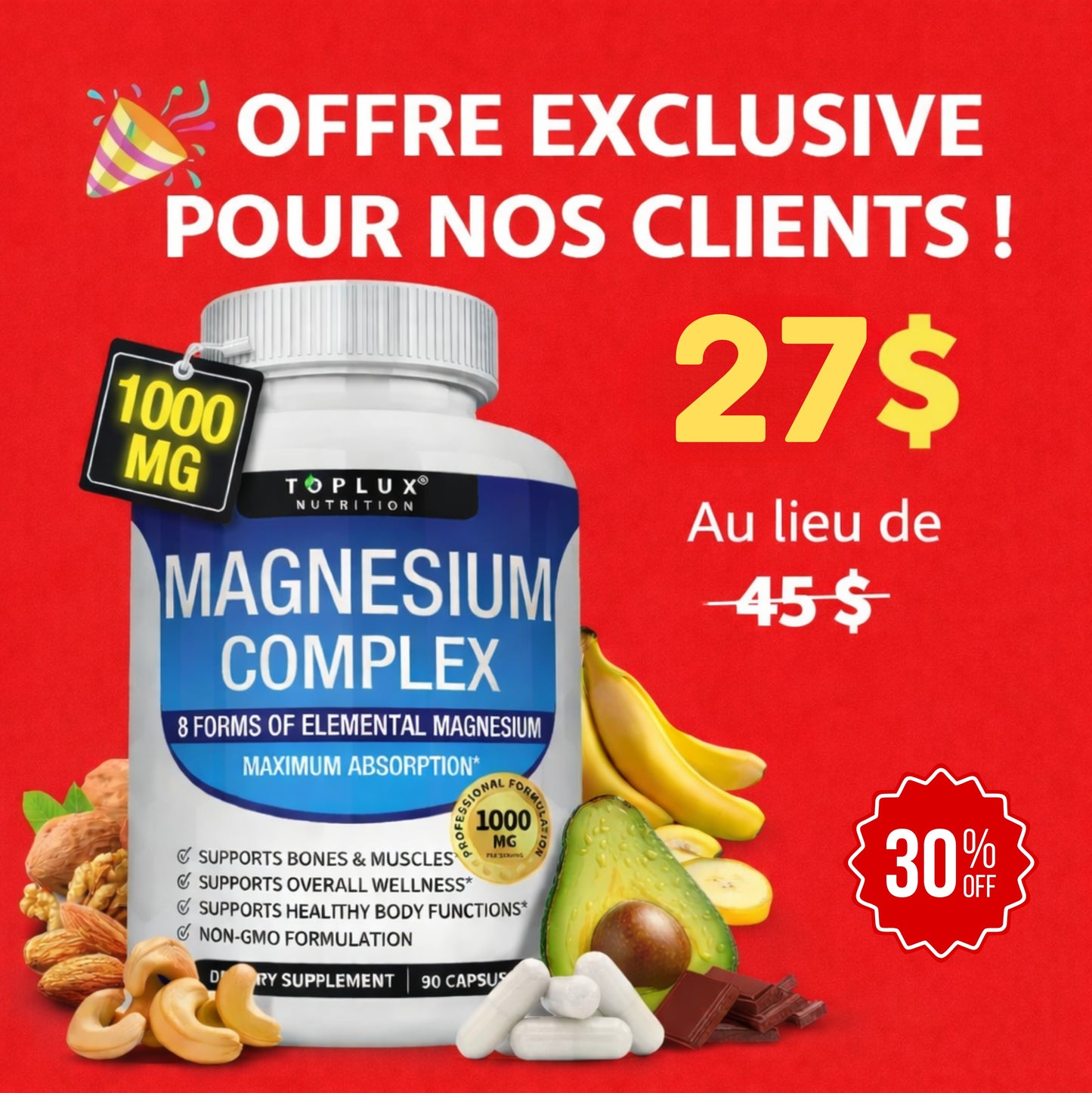 Magnesium Complex - moins de stress, plus d’énergie