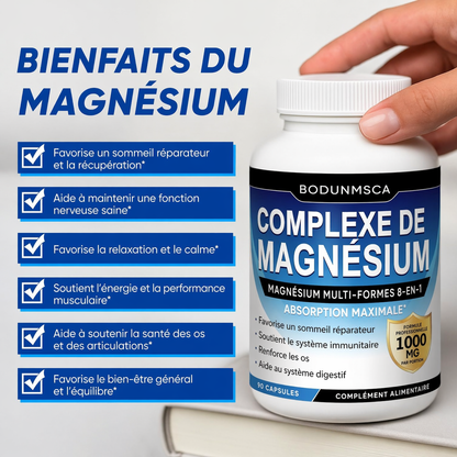 Magnesium Complex - moins de stress, plus d’énergie