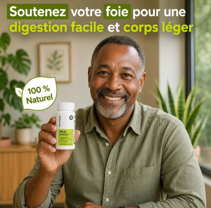 Capsules détoxifiantes au chardon marie - Soutien et nettoyage du foie