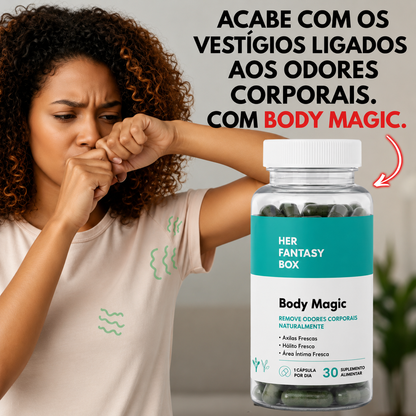 Body Magic – O seu aliado diário contra odores embaraçosos