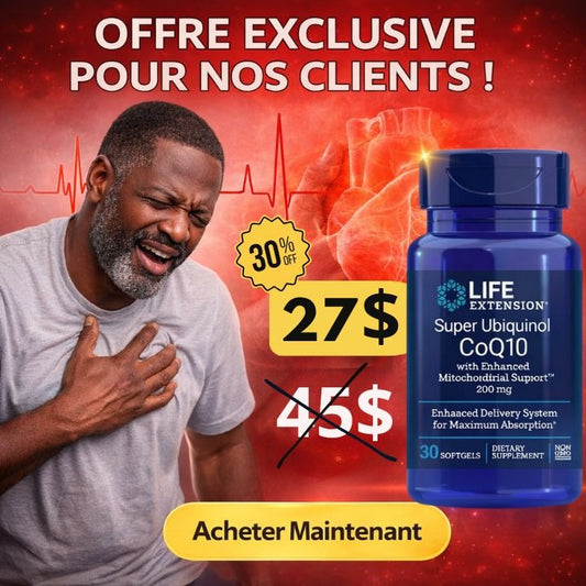 Complément Ubiquinol, Soutien Cardiaque
