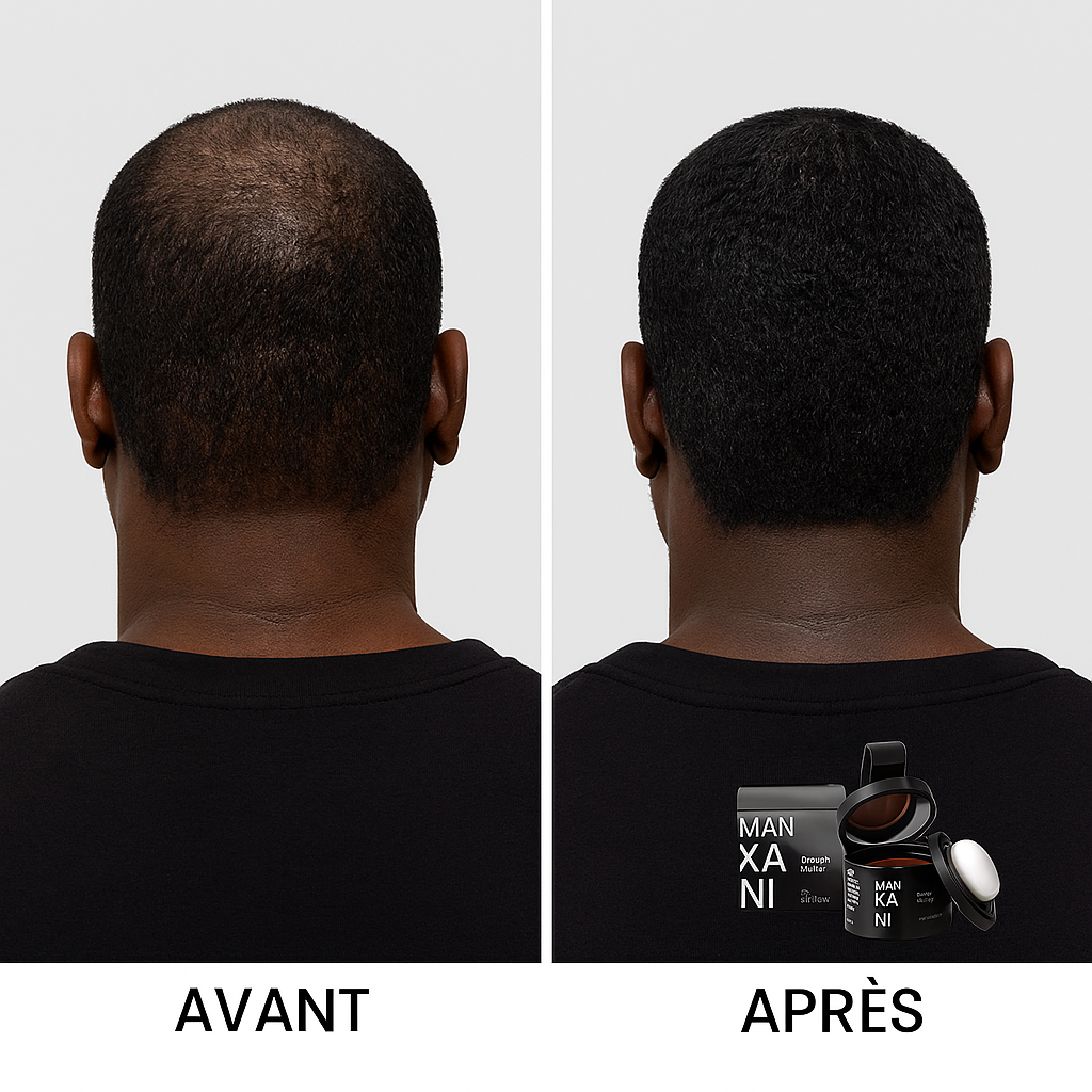 Camouflage Capillaire Professionnel Couleur Noire