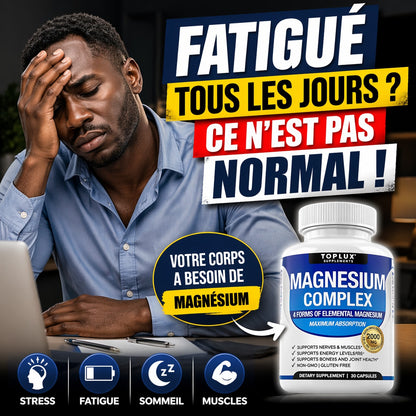 Magnesium Complex - moins de stress, plus d’énergie