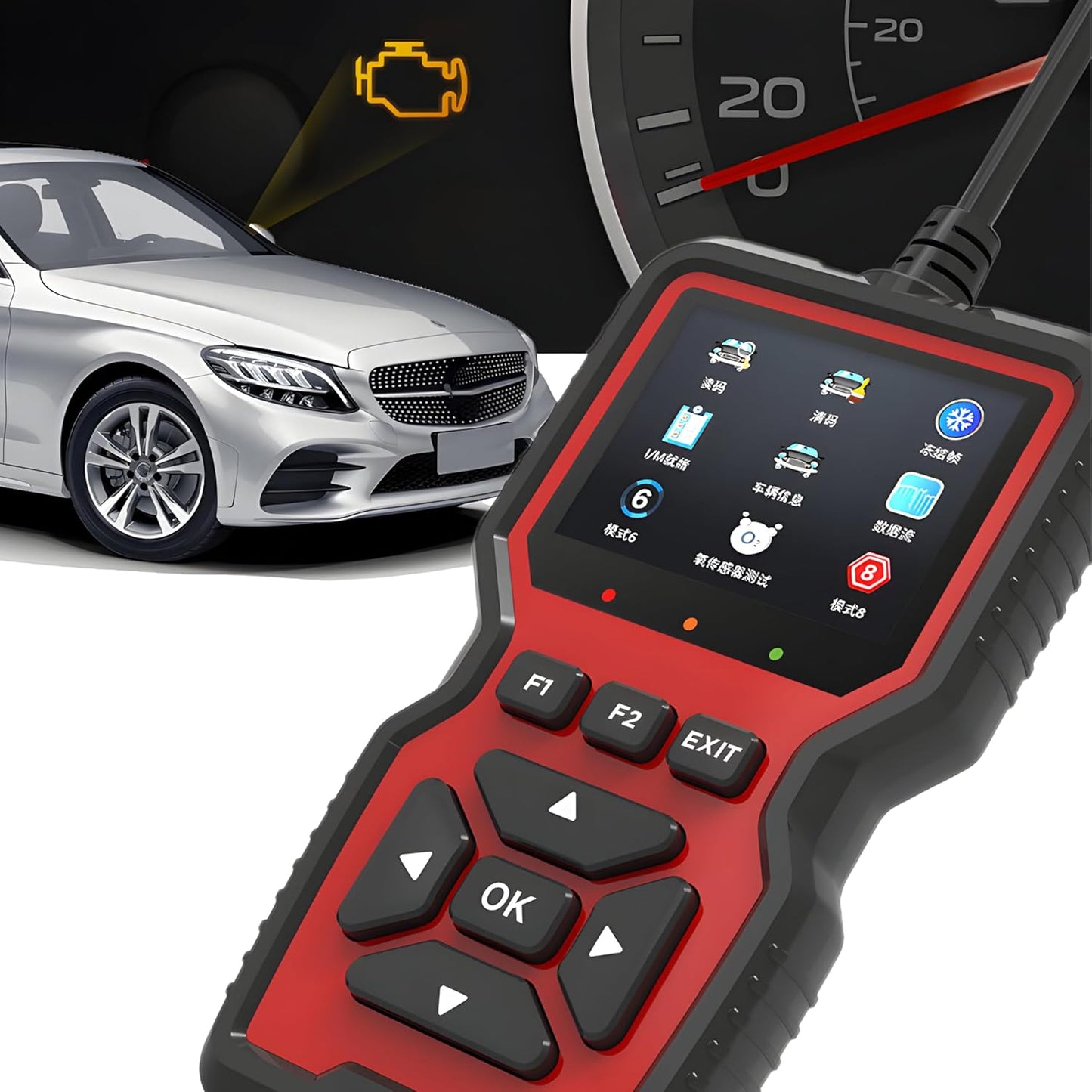 Scanner OBD2 pour voiture - Outil de diagnostic automobile
