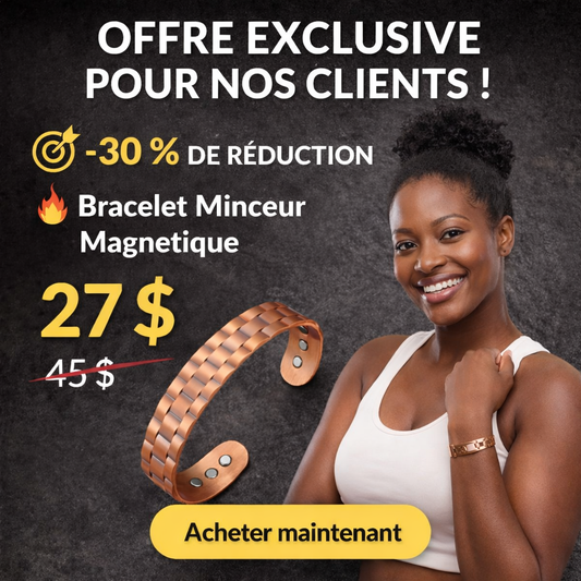 Bracelet de thérapie magnétique