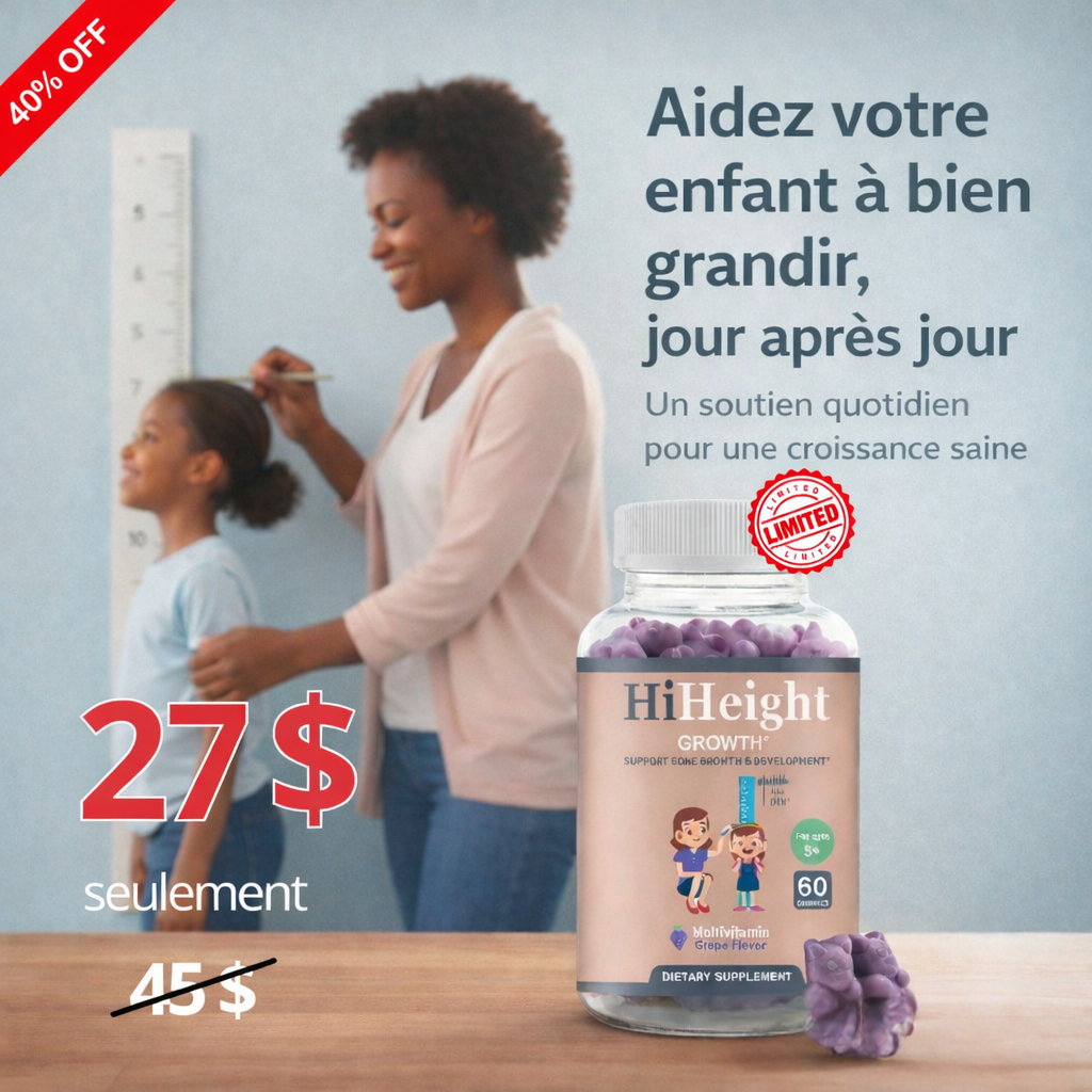 Truheight kids-Gummies de croissance