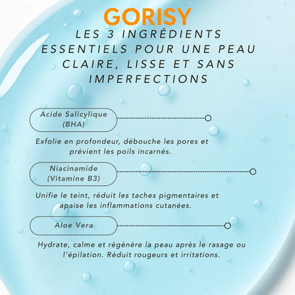 Roll-On Anti Poils Incarnés™ – Barbe, Visage, Maillot et Corps