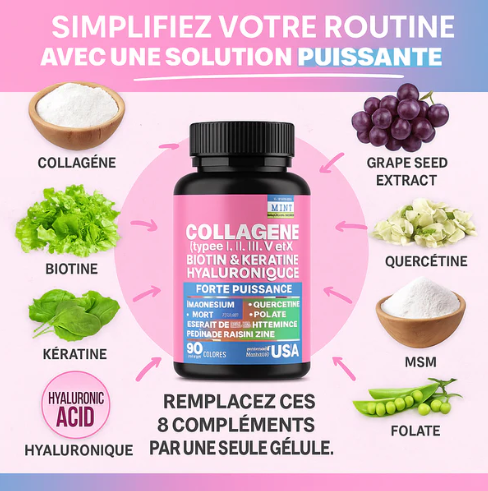 Collagène 14 en 1 pour une beauté naturelle
