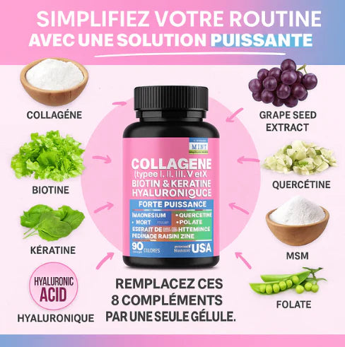 Collagène 14 en 1 pour une beauté naturelle