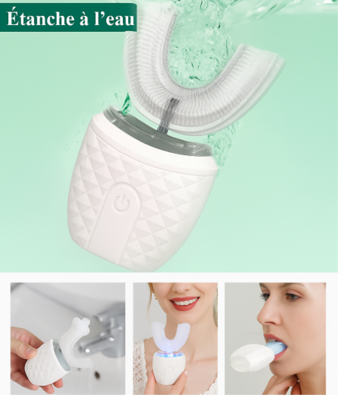 Brosse À Dents Sonique Automatique à Ultrasons