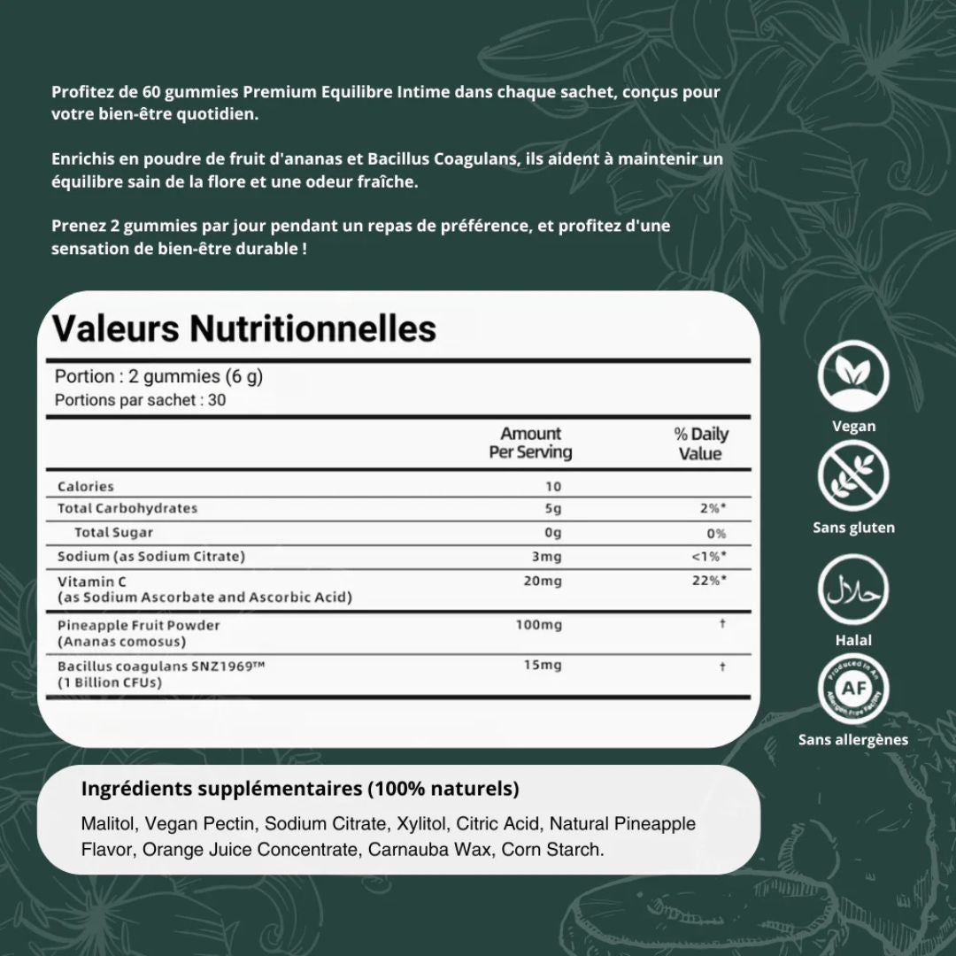 Gummies équilibre intime