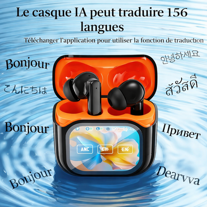 Écouteurs TWS de haute qualité Écran tactile