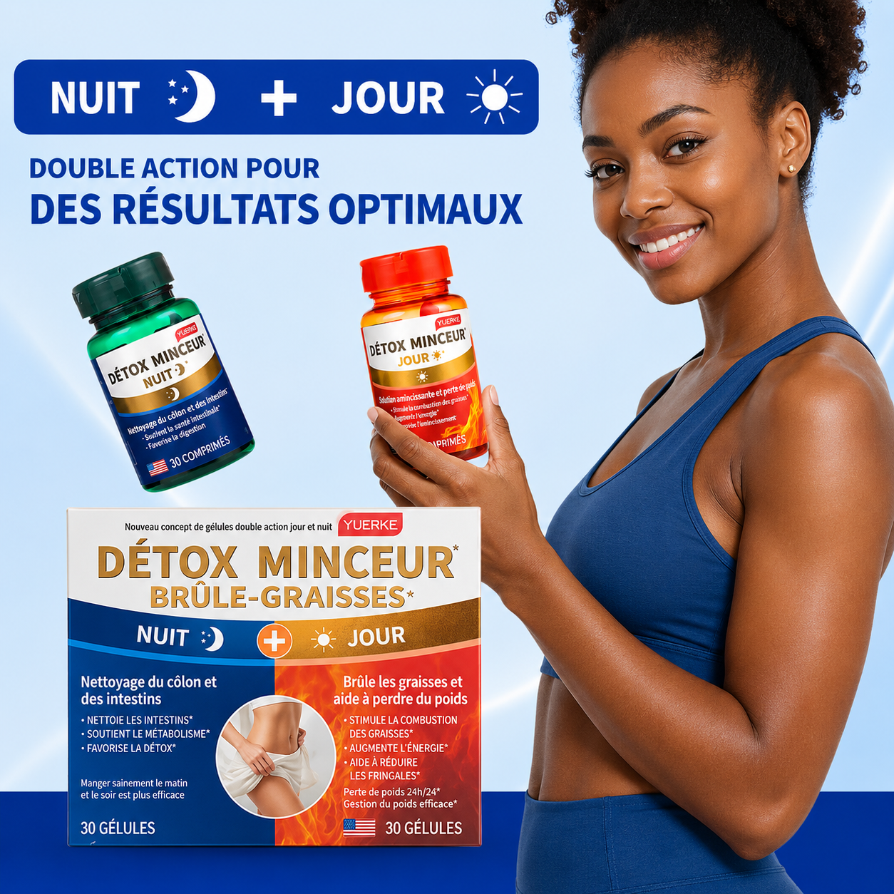 Pack détox minceur Jour et Nuit