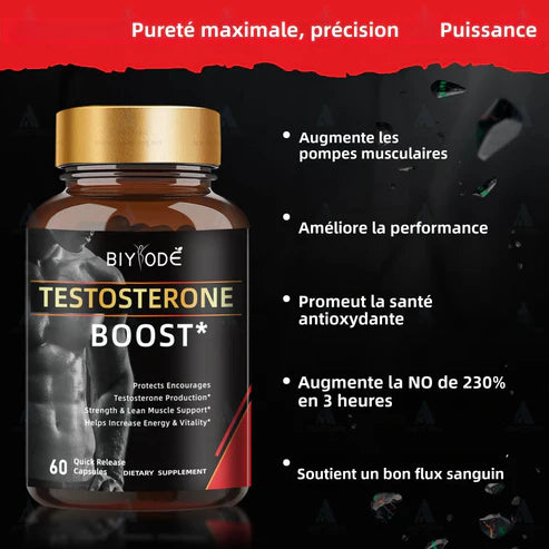 TESTOSTERONE BOOSTER™ | Booster Naturel de Testostérone