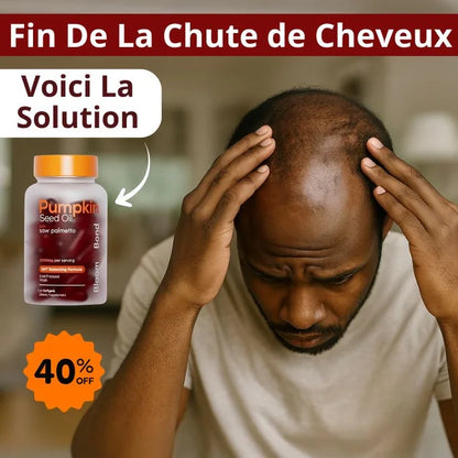 Gélules d'huile de pépins courge