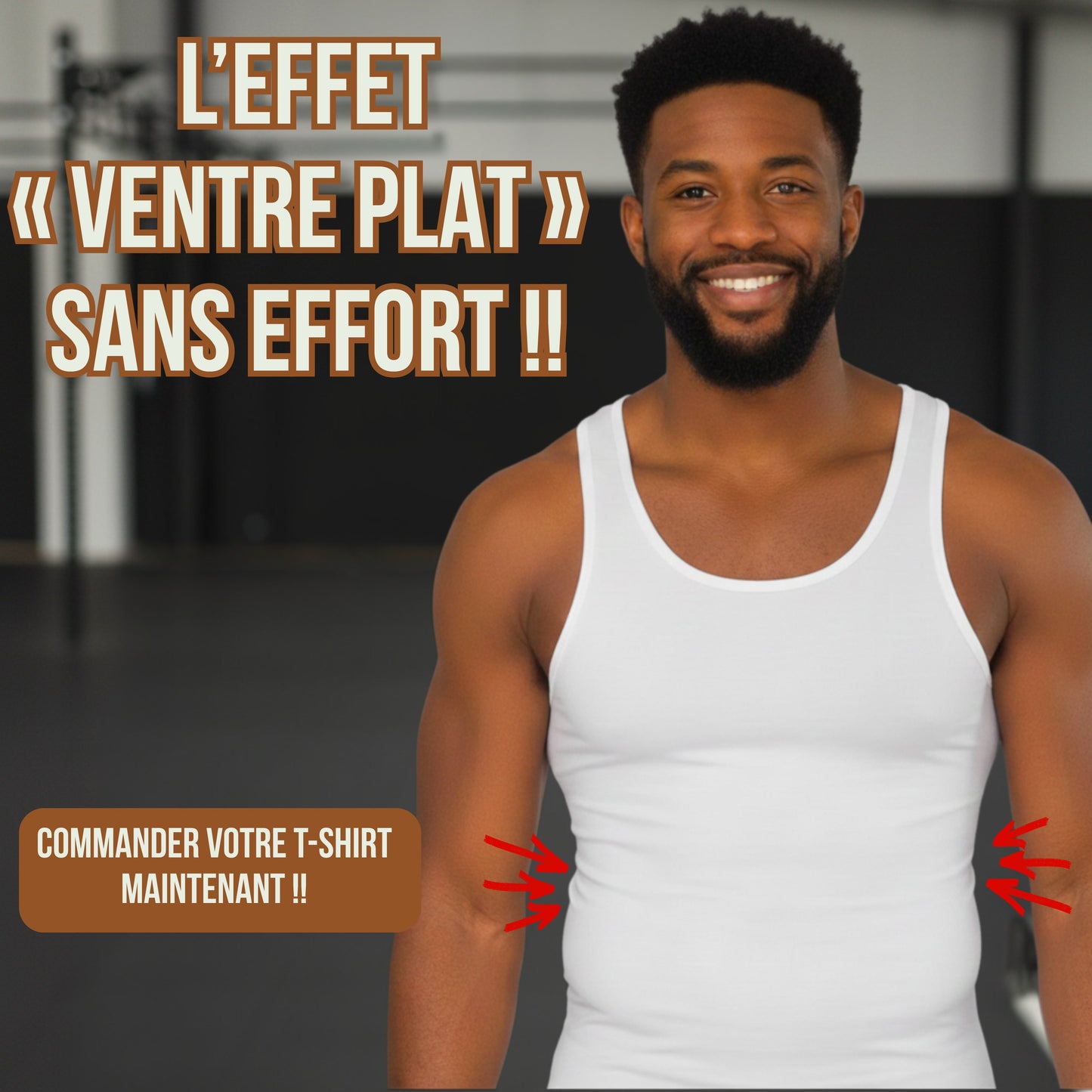 T-shirt de compression rafraîchissant pour homme