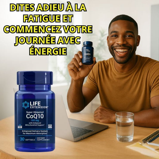 Complément Ubiquinol pour booter la concentration