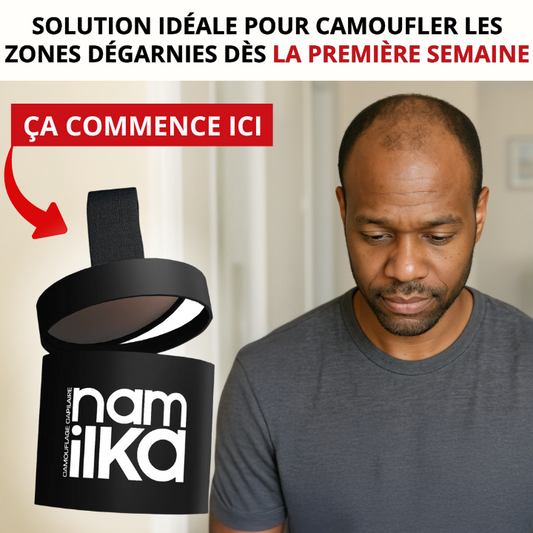 Camouflage Capillaire Professionnel Couleur Noire