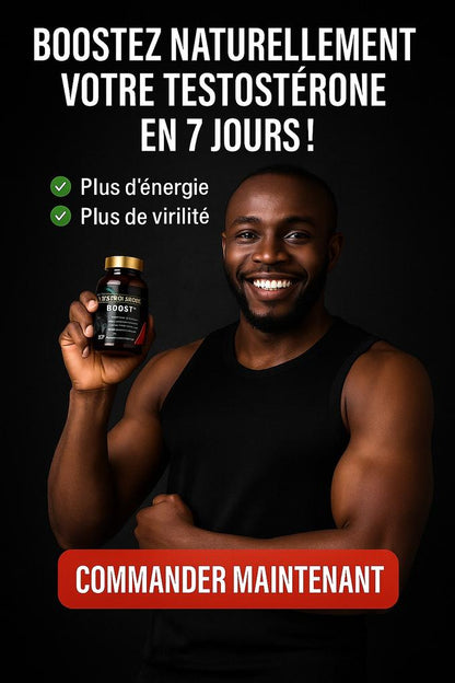 TESTOSTERONE BOOSTER™ | Booster Naturel de Testostérone