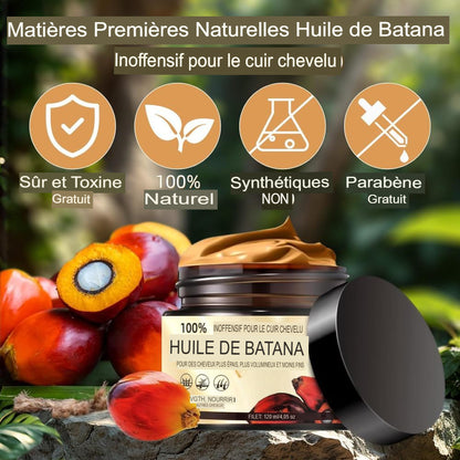 Huile de Batana pour la croissance des cheveux