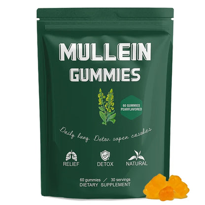 Mullein Gummies -complément alimentaire à base de plantes